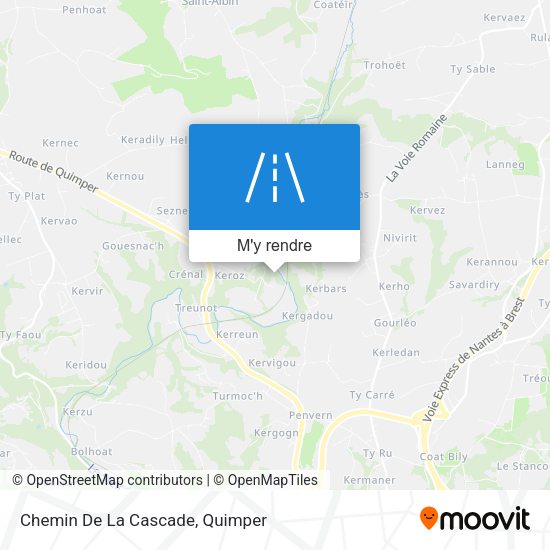 Chemin De La Cascade plan