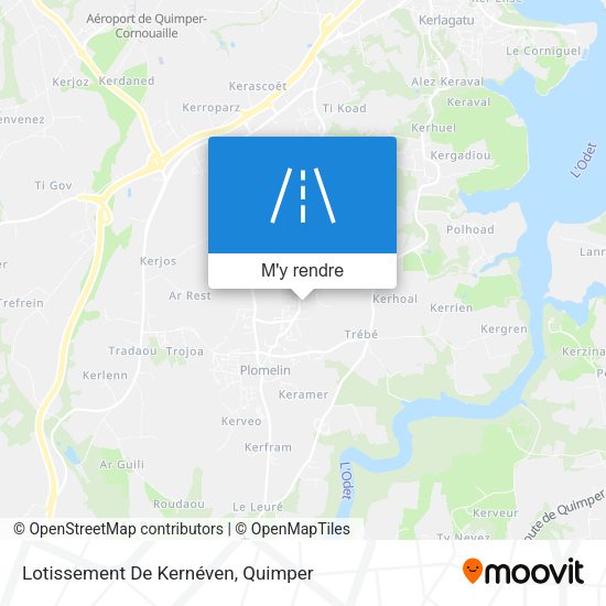 Lotissement De Kernéven plan