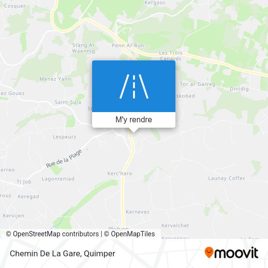 Chemin De La Gare plan