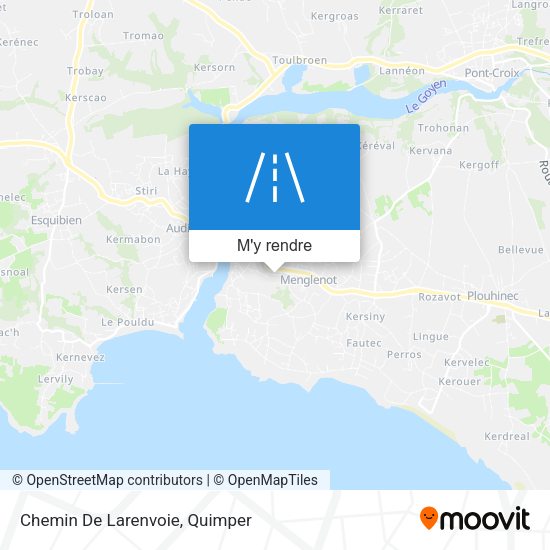 Chemin De Larenvoie plan