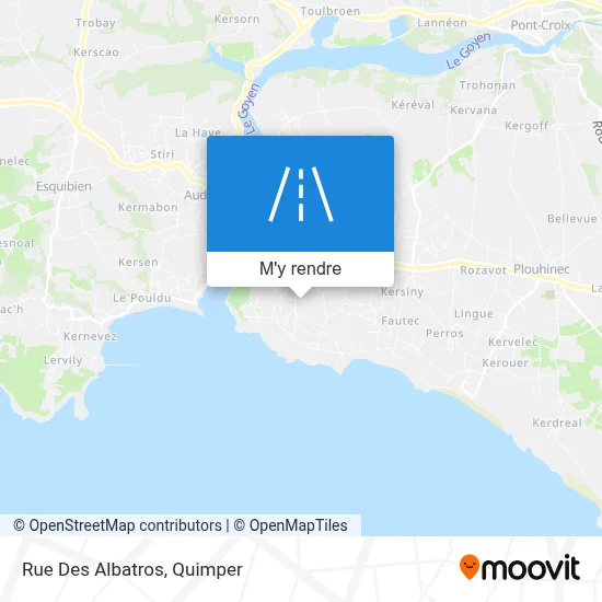 Rue Des Albatros plan