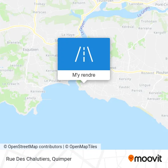 Rue Des Chalutiers plan