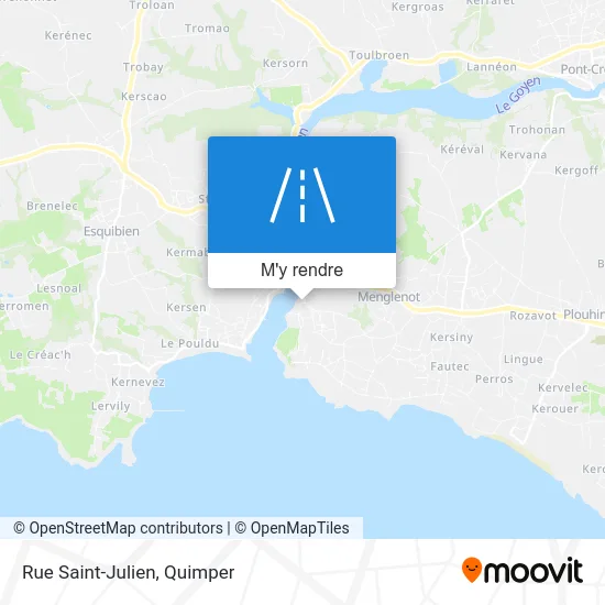 Rue Saint-Julien plan