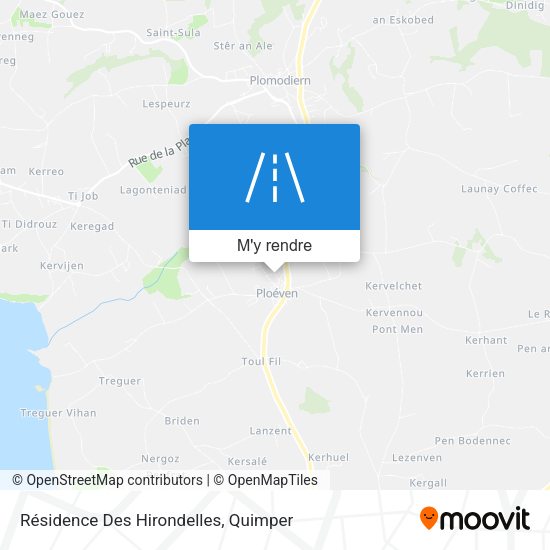 Résidence Des Hirondelles plan