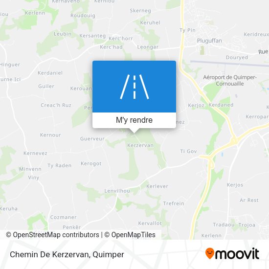 Chemin De Kerzervan plan