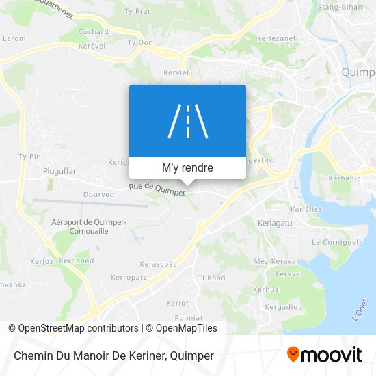 Chemin Du Manoir De Keriner plan