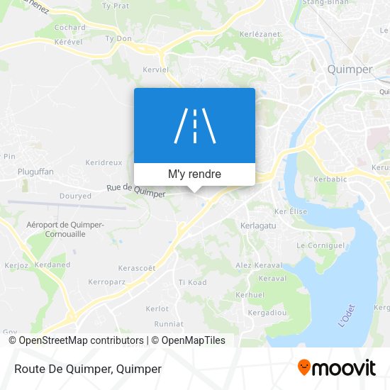 Route De Quimper plan