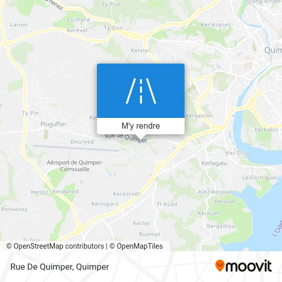 Rue De Quimper plan