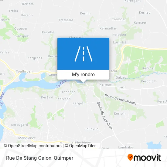 Rue De Stang Galon plan