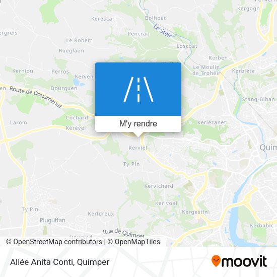 Allée Anita Conti plan