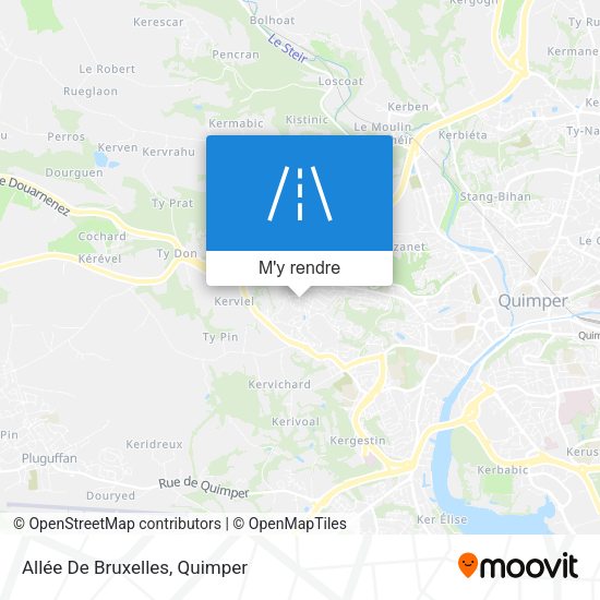Allée De Bruxelles plan
