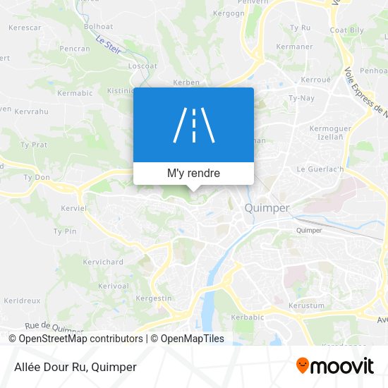 Allée Dour Ru plan