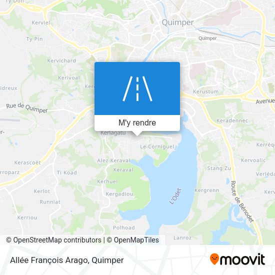 Allée François Arago plan