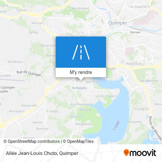 Allée Jean-Louis Chuto plan