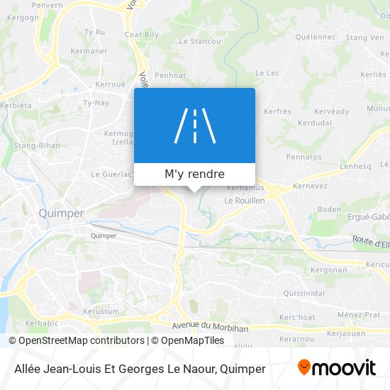 Allée Jean-Louis Et Georges Le Naour plan