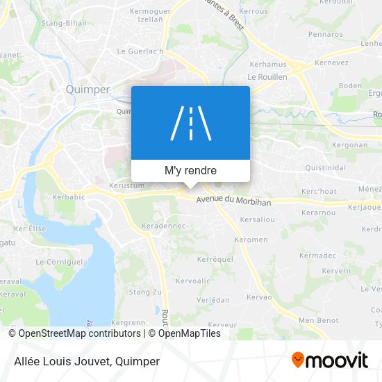 Allée Louis Jouvet plan