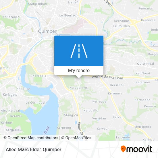 Allée Marc Elder plan