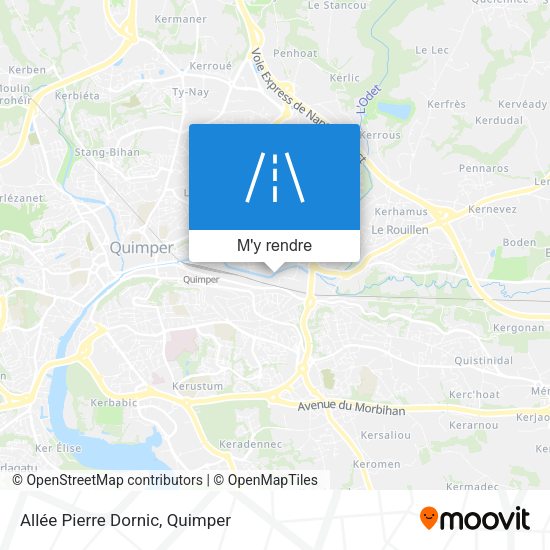 Allée Pierre Dornic plan