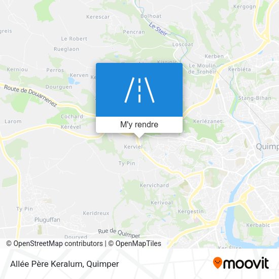 Allée Père Keralum plan