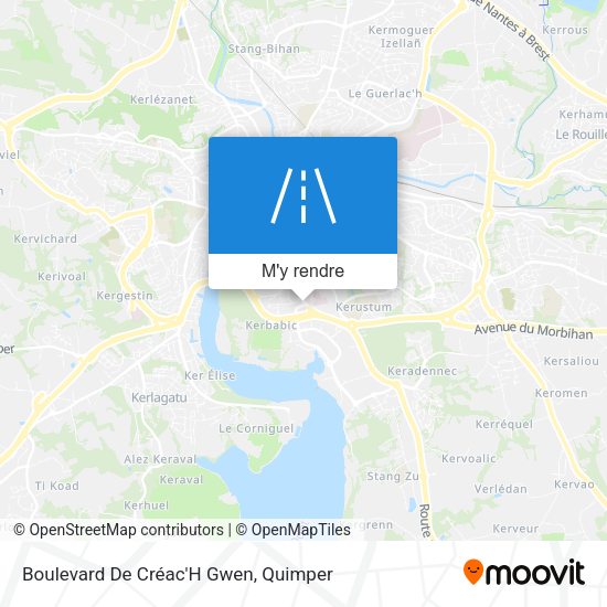 Boulevard De Créac'H Gwen plan