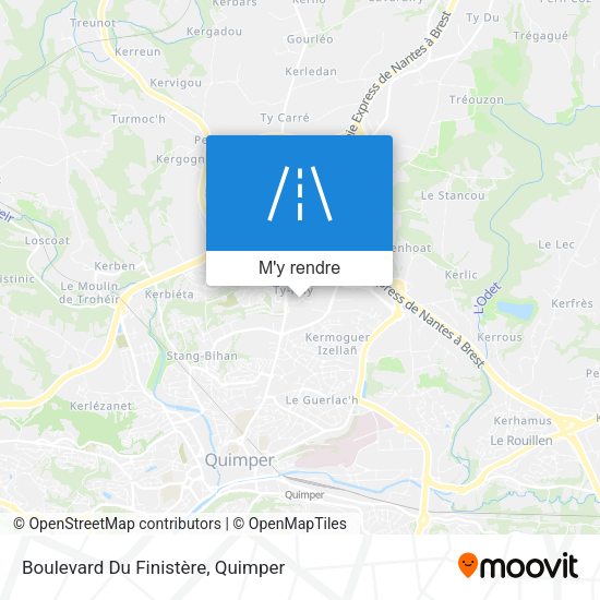 Boulevard Du Finistère plan