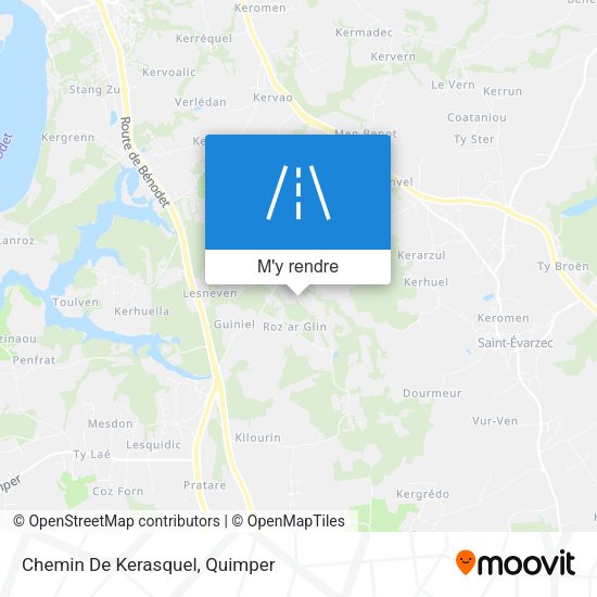 Chemin De Kerasquel plan