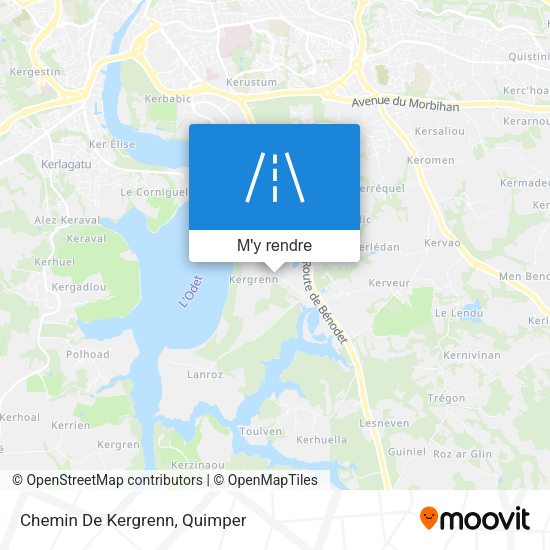 Chemin De Kergrenn plan