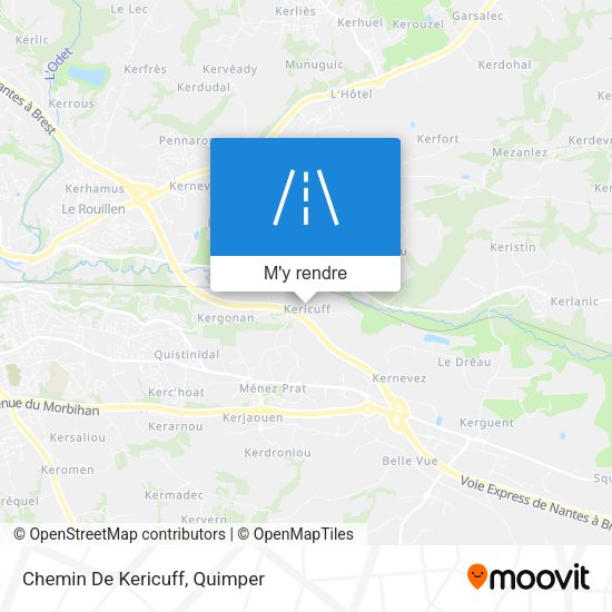 Chemin De Kericuff plan