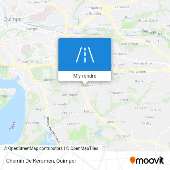 Chemin De Keromen plan