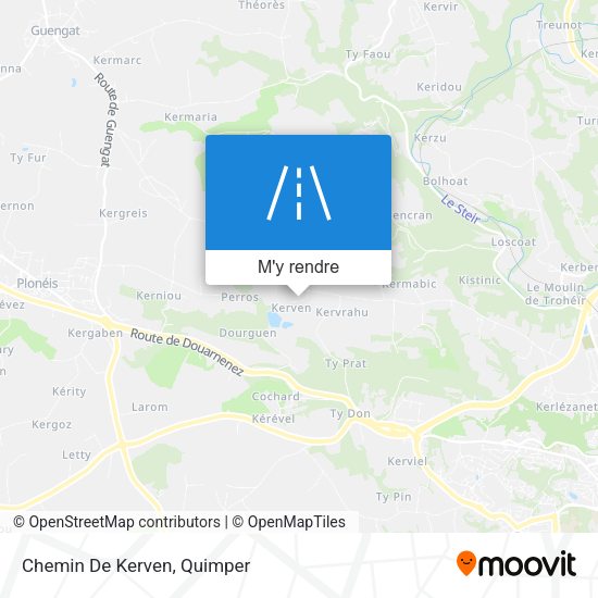 Chemin De Kerven plan