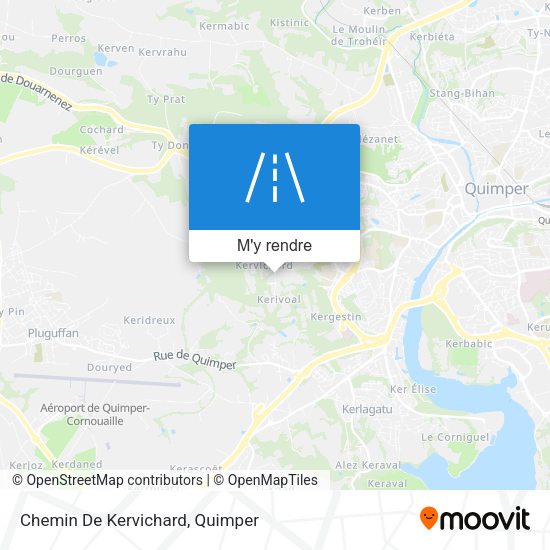 Chemin De Kervichard plan