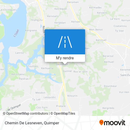 Chemin De Lesneven plan
