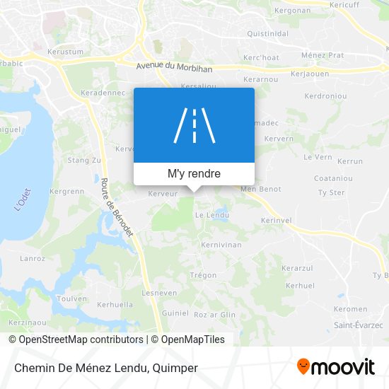 Chemin De Ménez Lendu plan