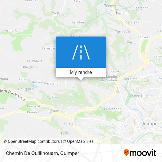 Chemin De Quillihouarn plan