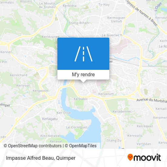 Impasse Alfred Beau plan