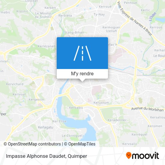 Impasse Alphonse Daudet plan