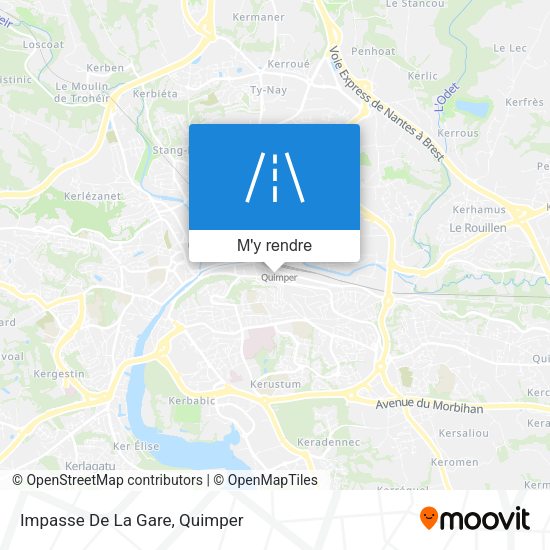 Impasse De La Gare plan