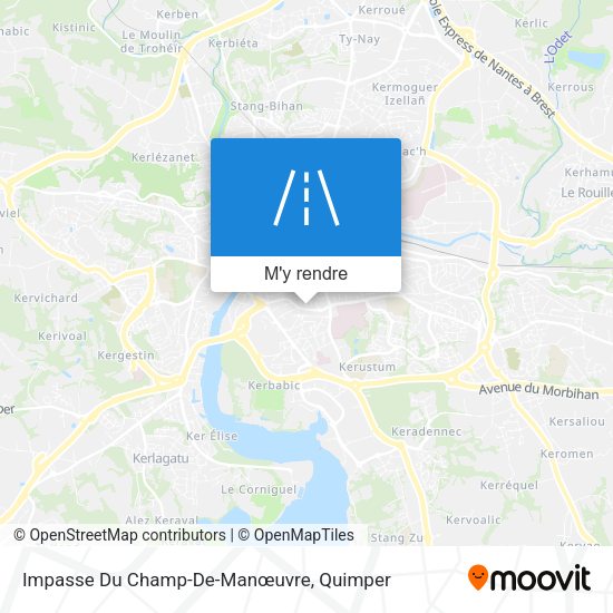 Impasse Du Champ-De-Manœuvre plan