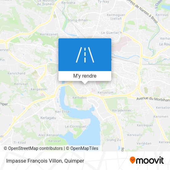Impasse François Villon plan