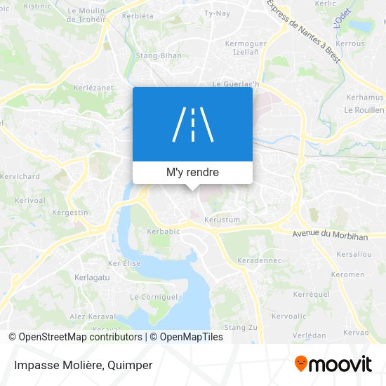 Impasse Molière plan