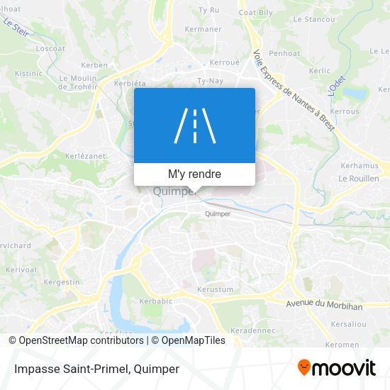 Impasse Saint-Primel plan
