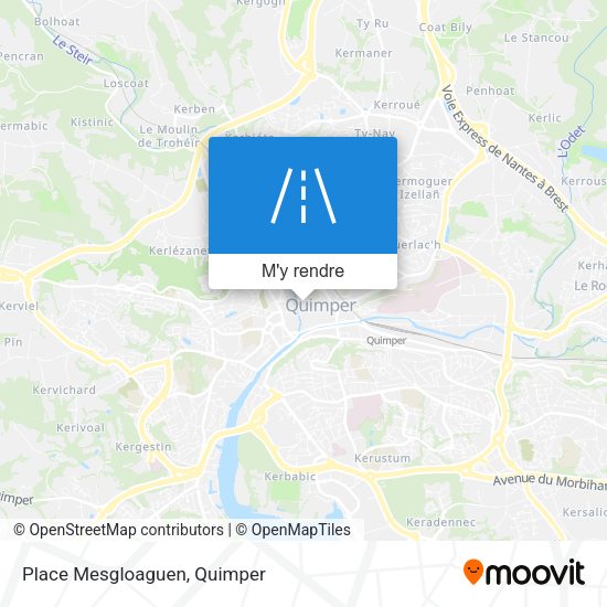 Place Mesgloaguen plan