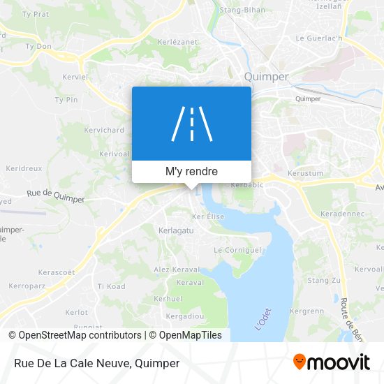 Rue De La Cale Neuve plan