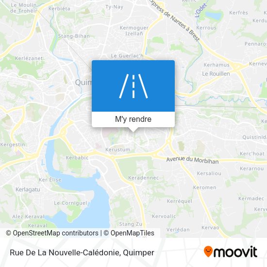 Rue De La Nouvelle-Calédonie plan