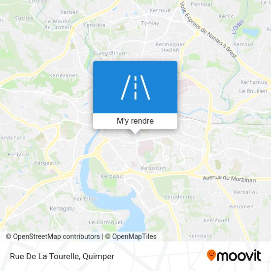 Rue De La Tourelle plan