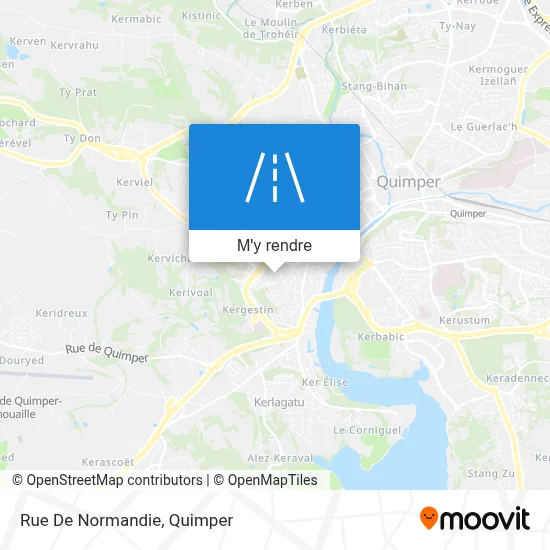 Rue De Normandie plan