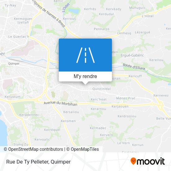 Rue De Ty Pelleter plan