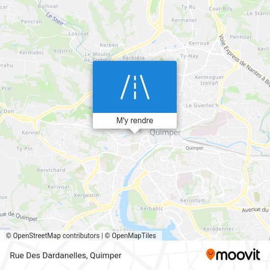 Rue Des Dardanelles plan