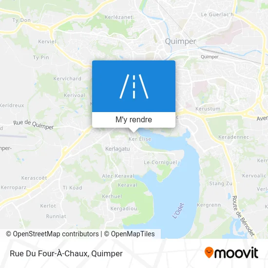 Rue Du Four-À-Chaux plan