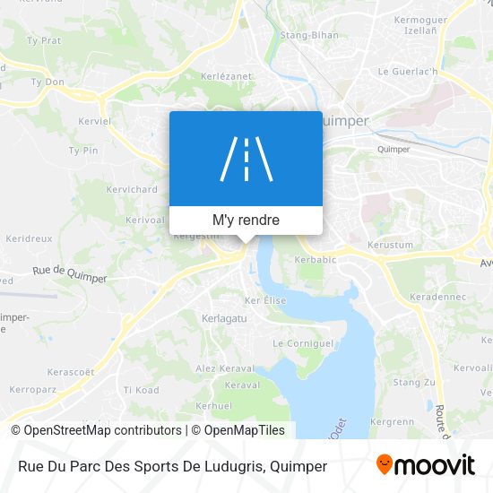 Rue Du Parc Des Sports De Ludugris plan